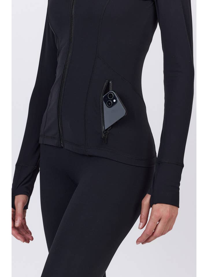 Noir Confort essentiel | Veste Pavement noire en vente sur Faire7