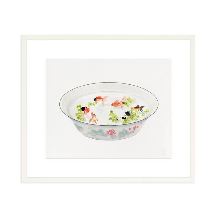 Goldfish Bowl - Art Print for wholesale by Felix Doolittle