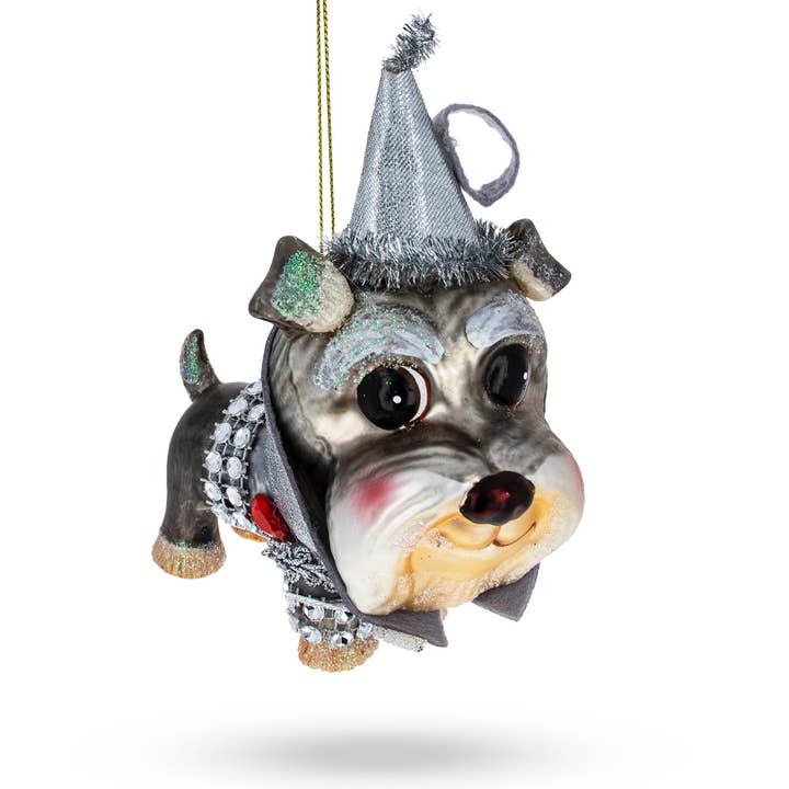 Schnauzer Glass Ornament and other Purchase Wholesale schwarzer krauser. Free Returns & Net 60 Terms on Faire trending on Faire.