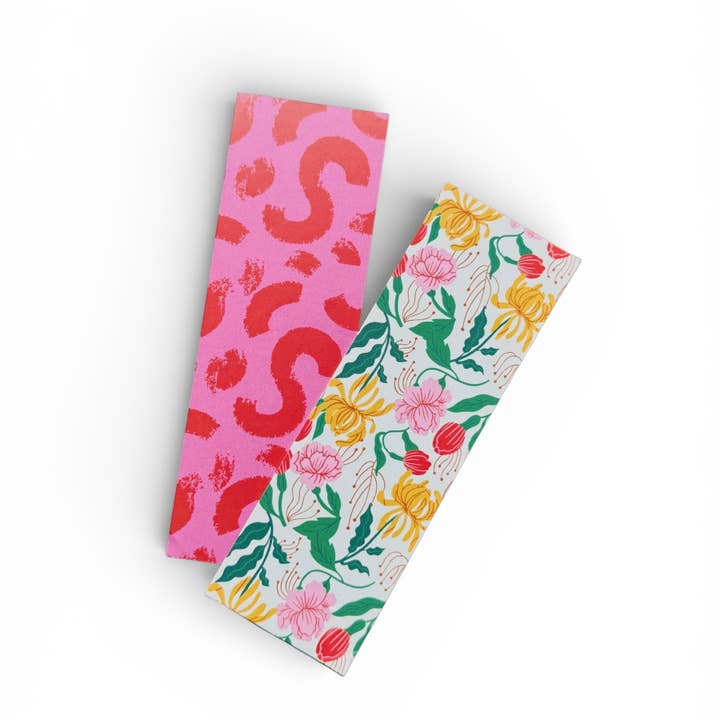 Patterned Paper Bookmark | Tokyo Floral for wholesale by Olive & Company