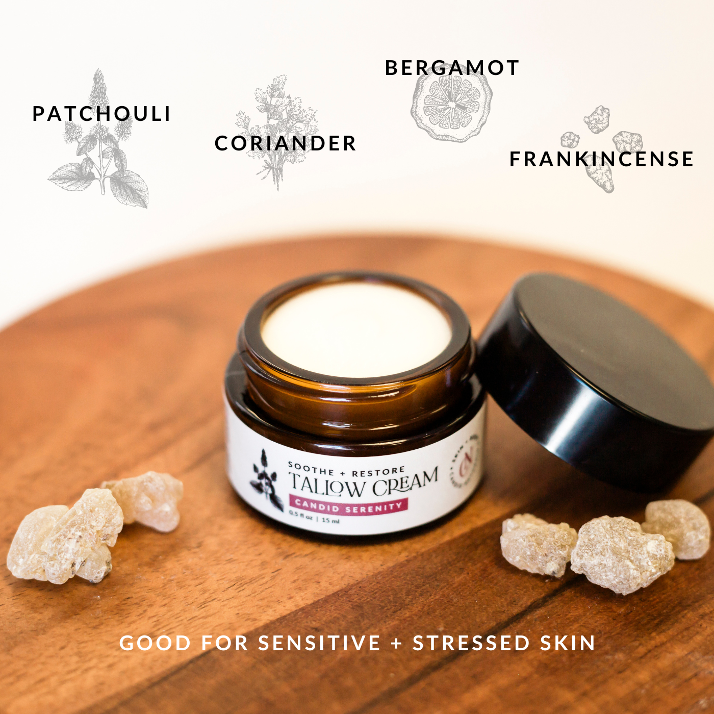 Candid Naturals - Wholesale Facial Care Set/Kit - Herbal Tallow Skin Care Duo | Discovery Set3