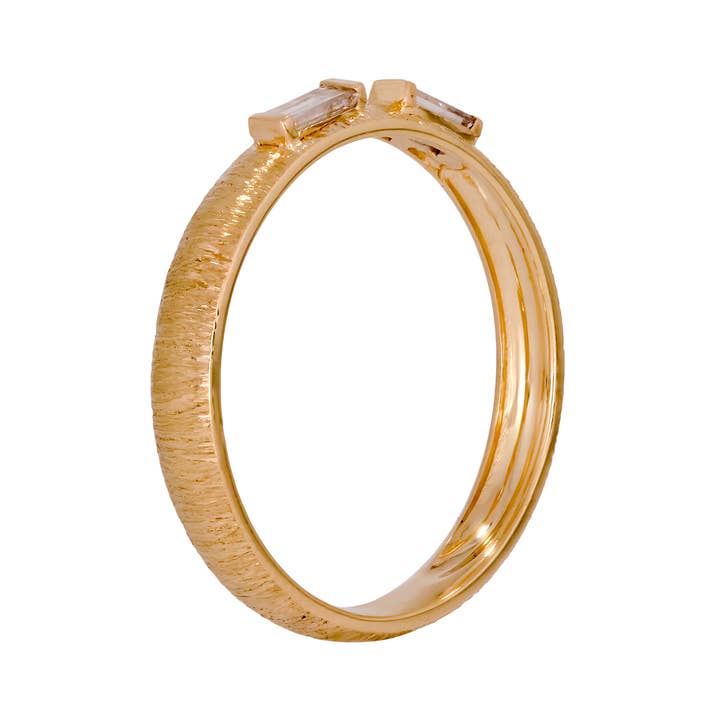 RAC02135. Anello in oro massiccio 14K con diamante per la vendita all'ingrosso da parte di Tresor Jewelry Inc.