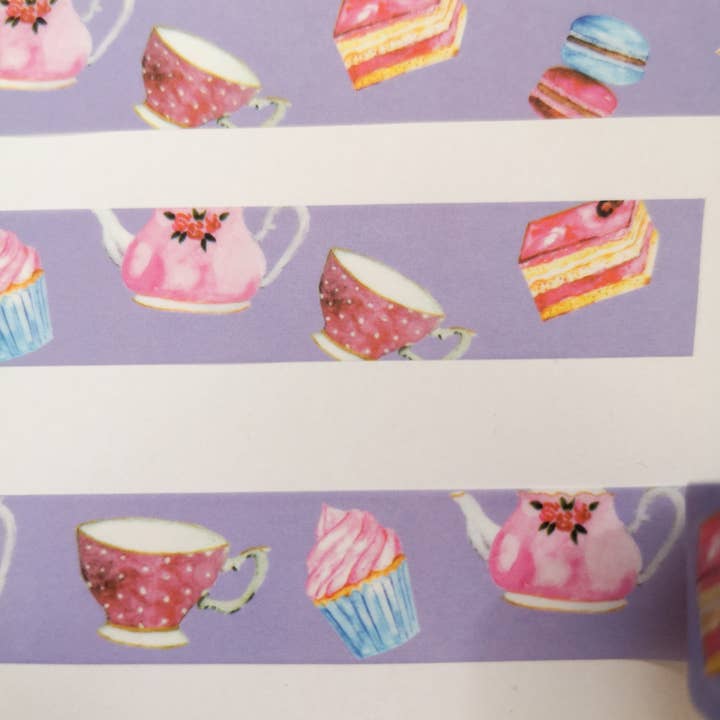 Kristine Lee Designs - Wholesale Washi Tape - Tea Party Washi Tape2