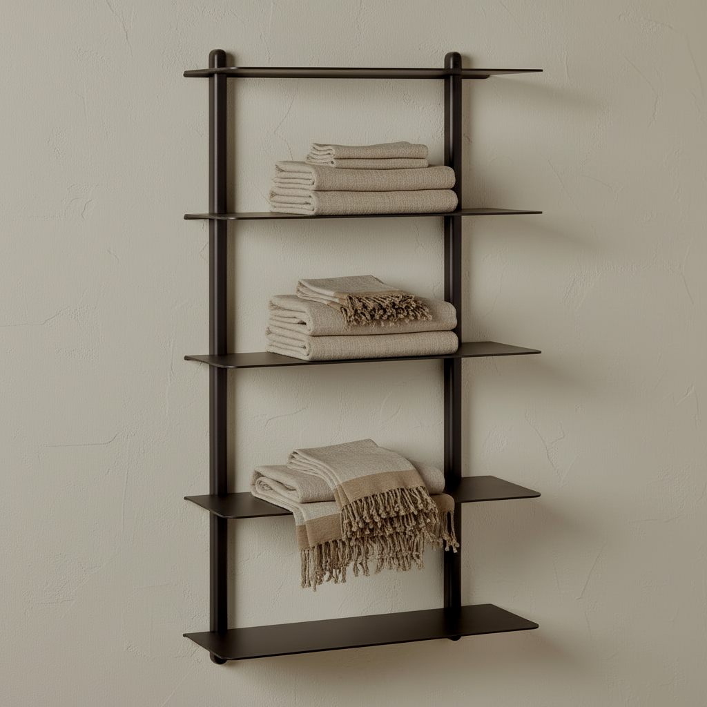 Studio Nordhaven - Wholesale Wall Mounted Shelf - NIVO Shelf Large E - black ash/black5