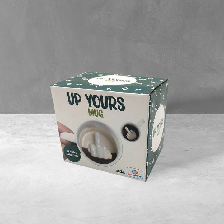 Mad Monkey GmbH - Wholesale Coffee Mug - Mad Monkey - Mug “UP YOURS”5
