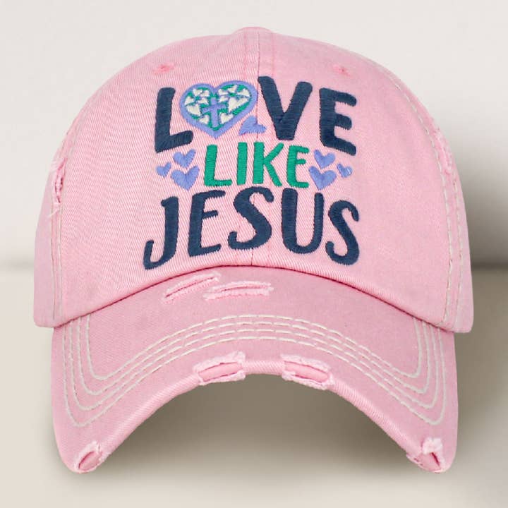 Sensibling Corp. – wholesale Baseball cap – Women's – LOVE LIKE JESUS Vintage Baseball Cap