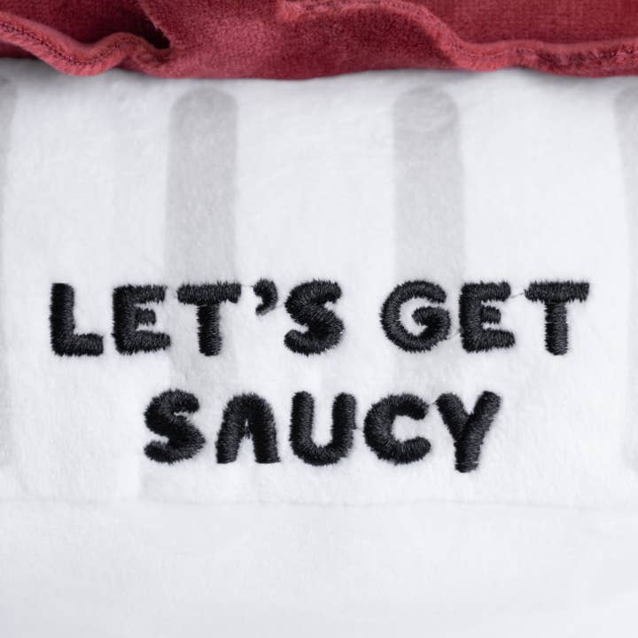 Punchkins - Wholesale Stuffed/Plush Toy - Kids & Baby - "Let'S Get Saucy" Plush Chicken Nugget Soft Cuddly Toy Cute