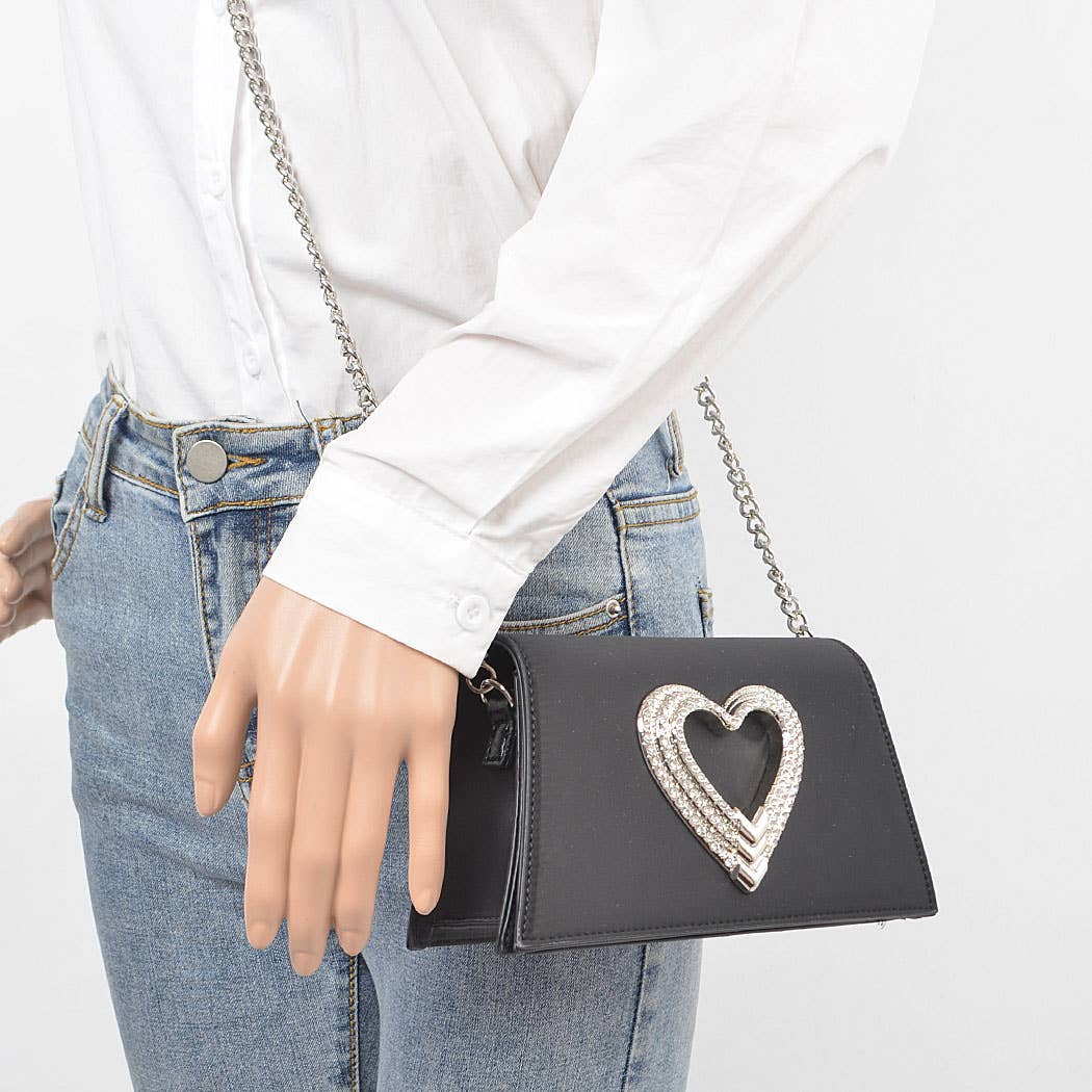 3AM BY H&D ACCESSORIES - Wholesale Clutch Bag - Women's - HPC5962 SATIN TOP HANDLE PARTY CLUTCH3