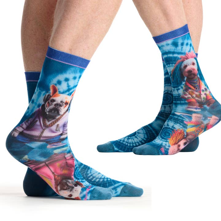 Mismatched "Boule et Bill" socks - 39/42 - 43/46 for wholesale by Ruban Rouge