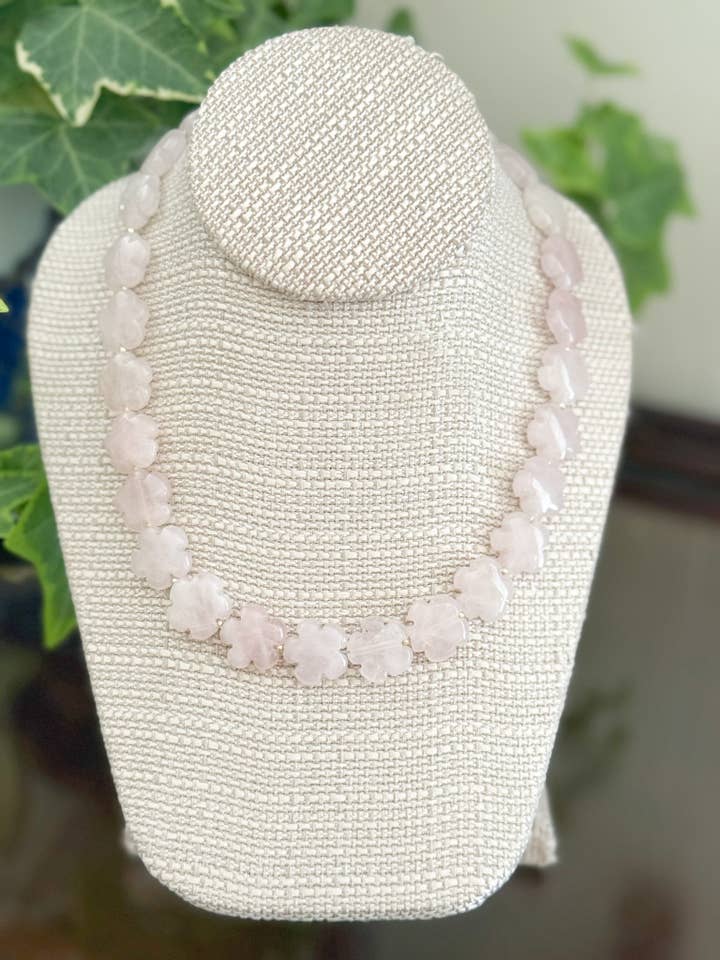Clara Necklace Ballet Pink *WHOLESALE* for wholesale by Stacked By Stew