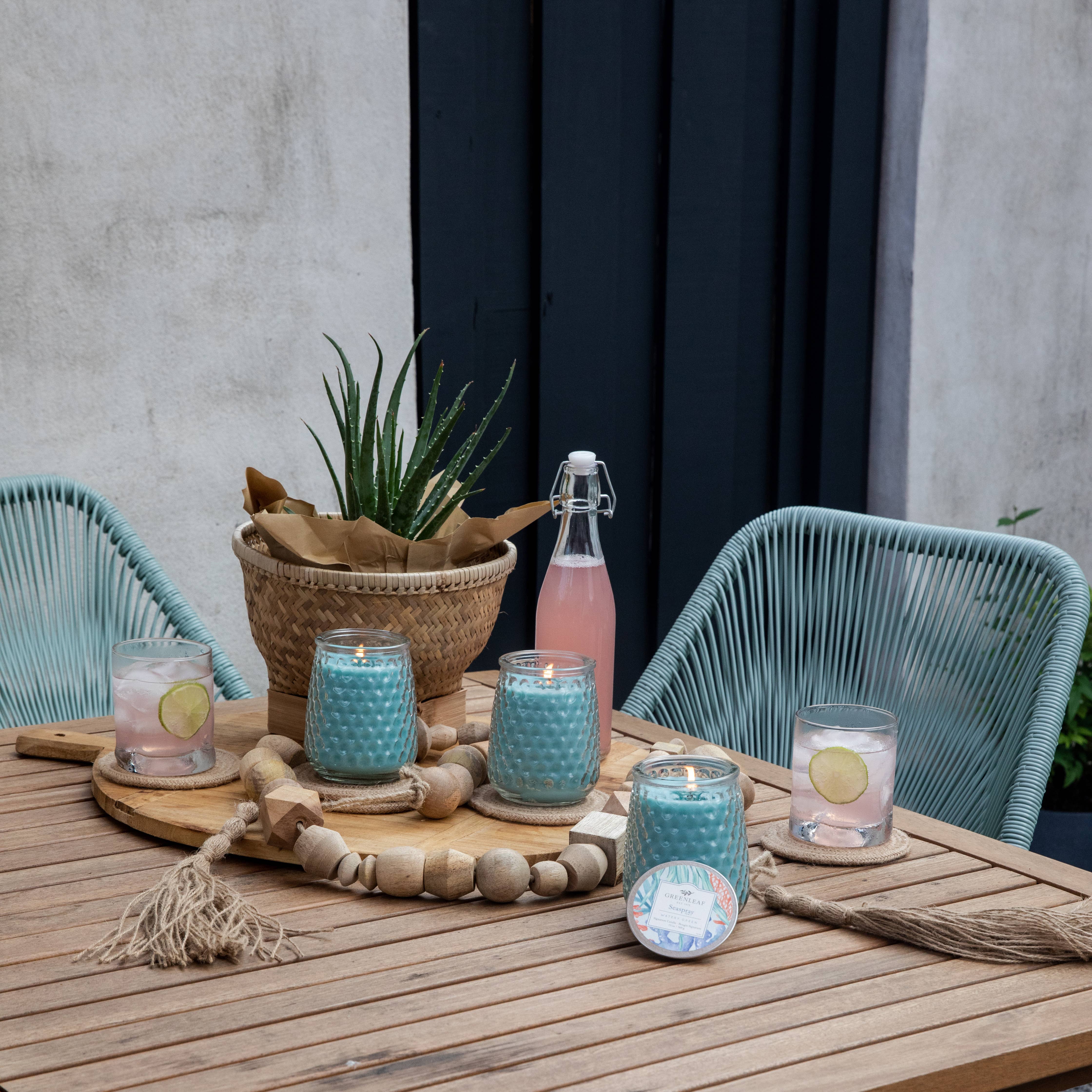 Greenleaf Gifts - Wholesale Jar/Filled Candle - Seaspray Signature Candle 4 Pack1