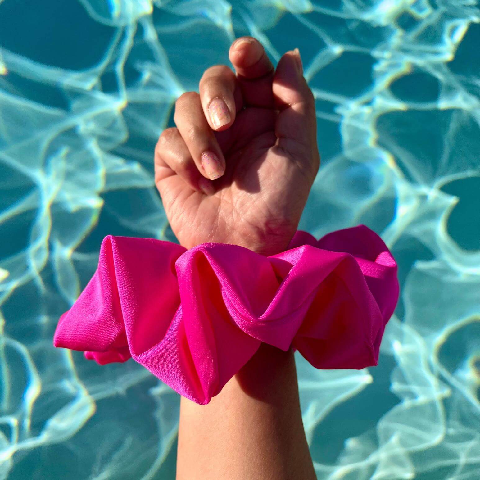 B. LUVV & CO. - Wholesale Scrunchie - Women's - Swim Scrunchie in Baddie4