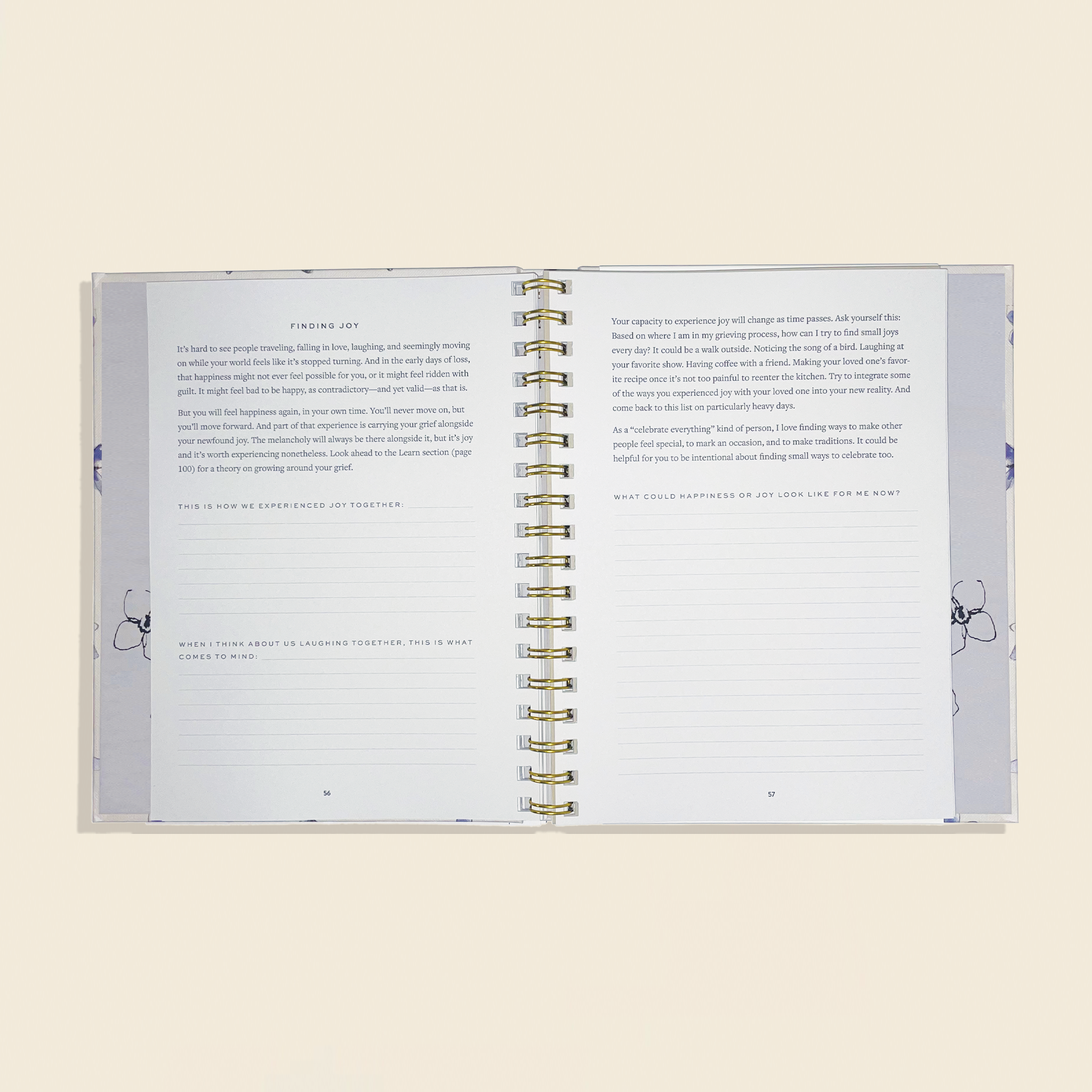 Paige Tate & Co. - Wholesale Journal/Diary - Forget You Not (Guided Grief Journal)2