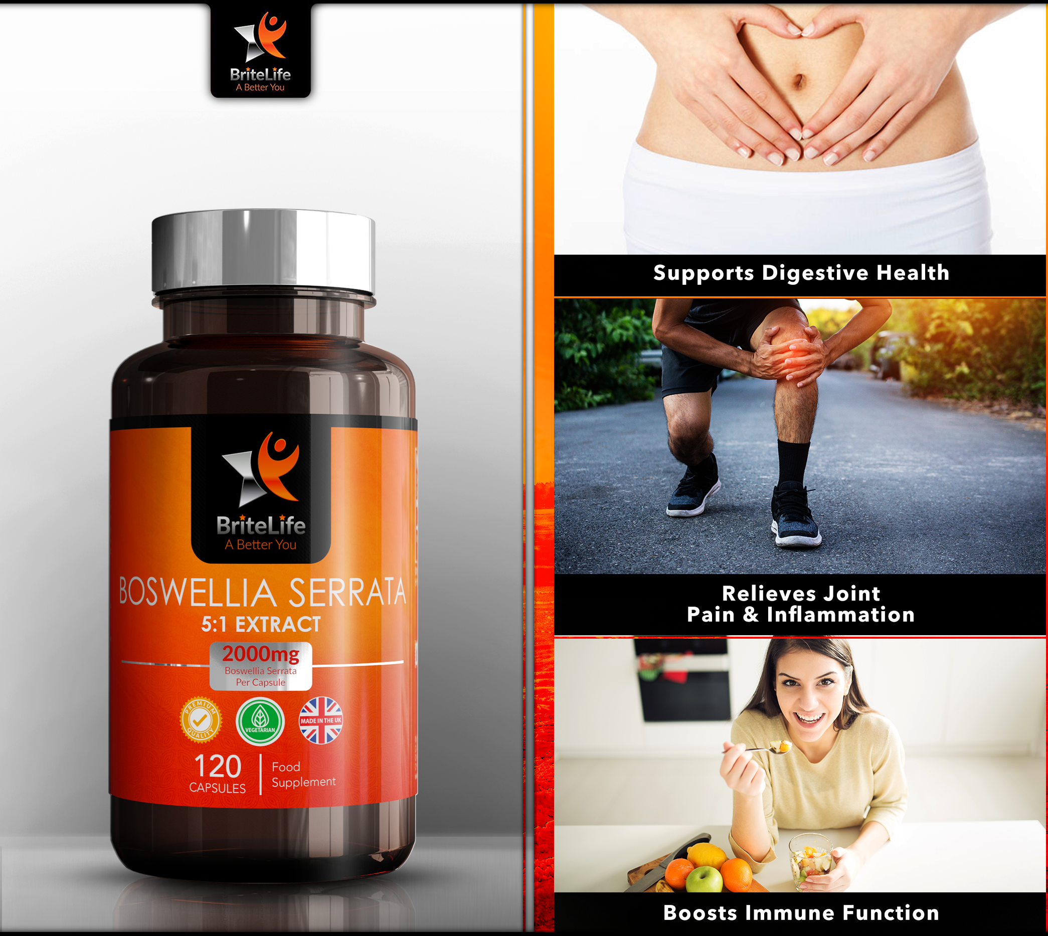 Boswellia Serrata Integratore Boswellia Serrata 2000 Mg – Estratto Di Incenso 5:1 In 120 Capsule Vegane Boswellia Per Articolazioni Vegana - Foto 11