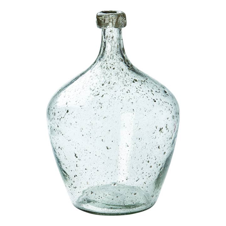 Brooklyn Pebble Glass Vase Large Clear Summer for wholesale by tag