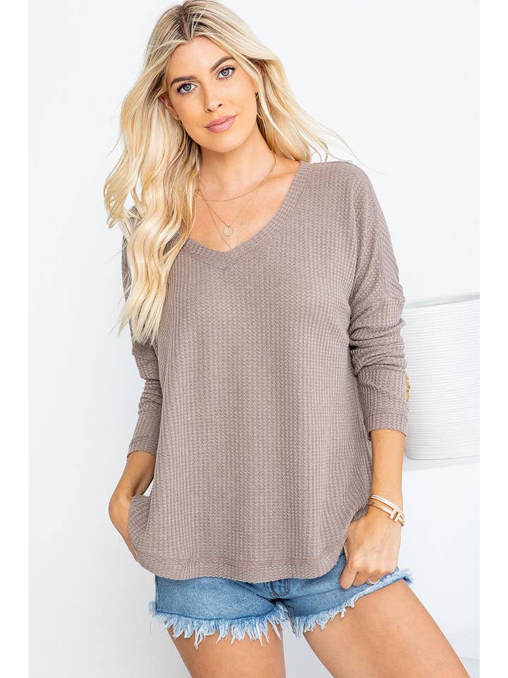 Sweet Lovely by Jen - Wholesale Knit Top - Women's - SW277 V NECK LONG SLEEVE DOLMAN7