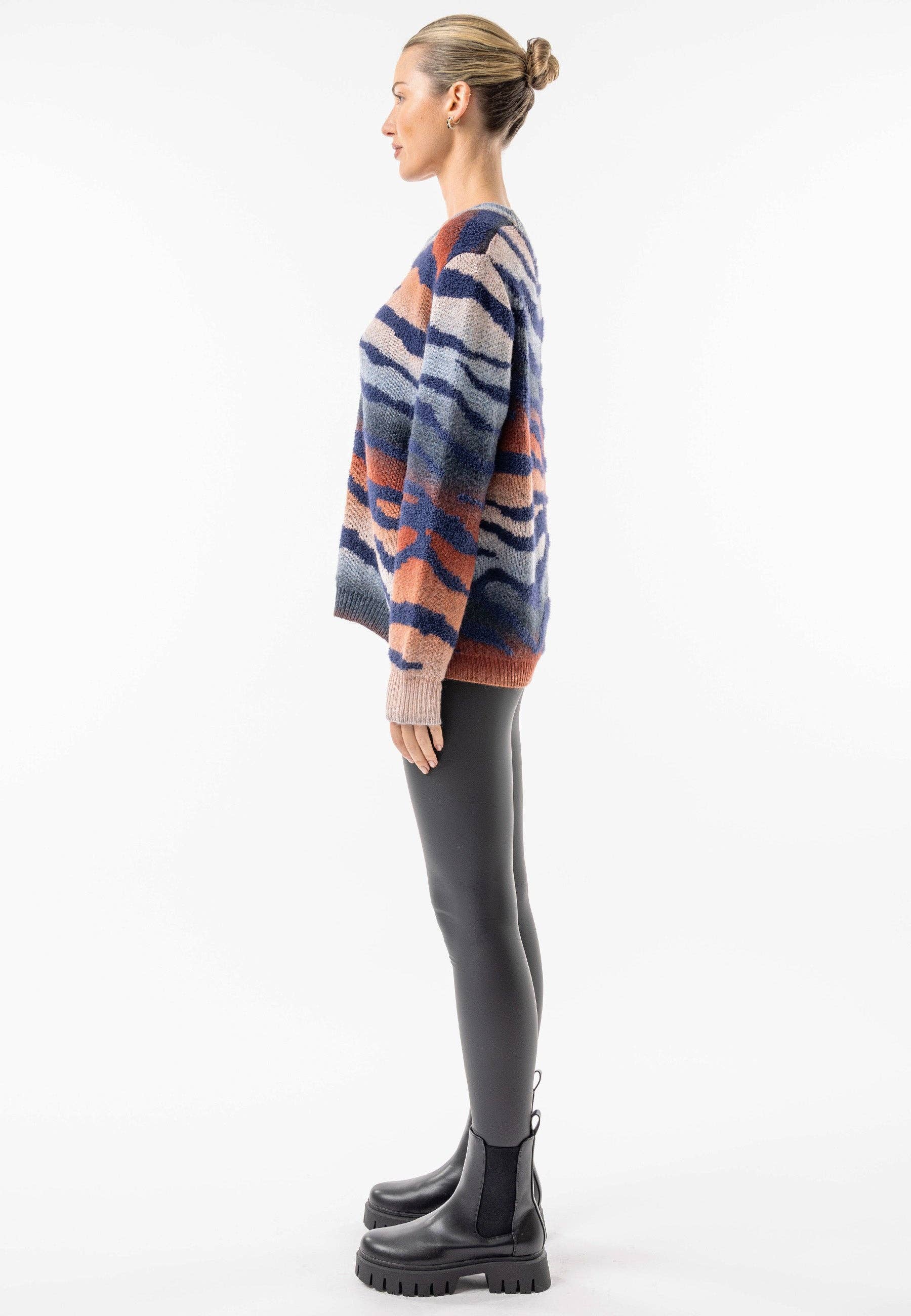 kalifornien Californisk rundhalsad stickad tröja för wholesale på Faire5