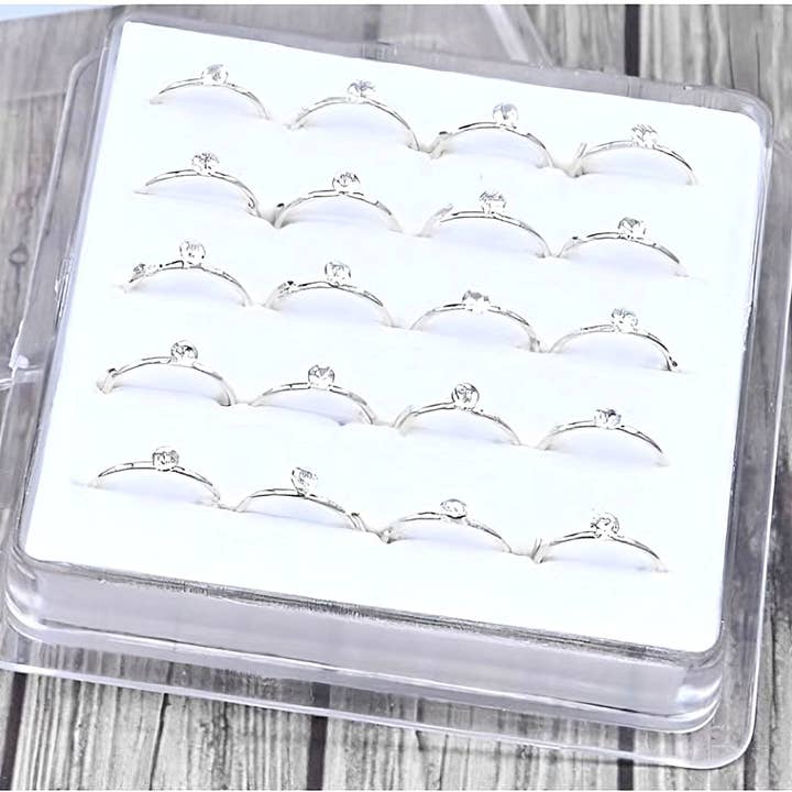 Diacly - Wholesale Jewelry Set - 20 Pieces 925 Sterling Silver Snug Hoop Nose Ring Silver