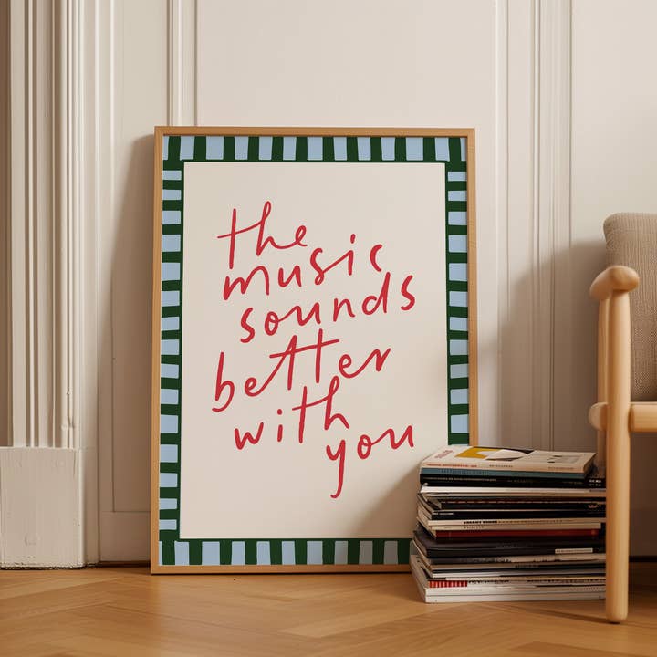 Seven Icons Store - Wholesale Poster - The Music Sounds Better With You, Stardust Poster