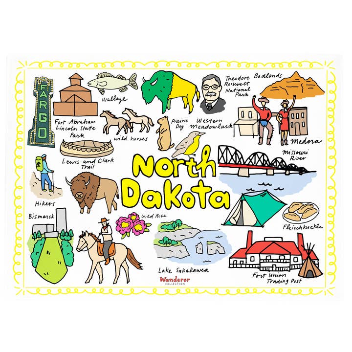 NORTH DAKOTA WANDERER for wholesale by 1 Brilliant Gift