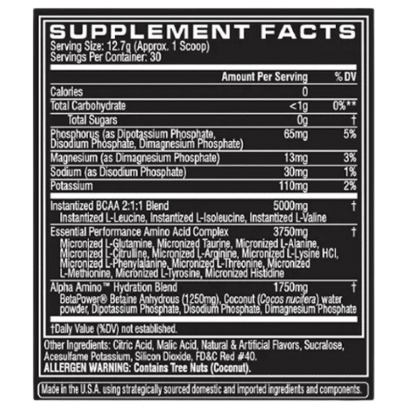 L&F Universal Goods - Wholesale Protein/superfood powder - Cellucor Alpha Amino Eaa & Bcaa Powder - 30 SRV - Watermelon1