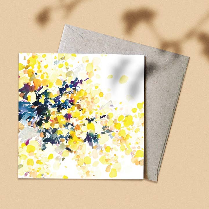 'November' Grußkarte für den Großhandel von Natalie Martin | Australian Watercolour Artist