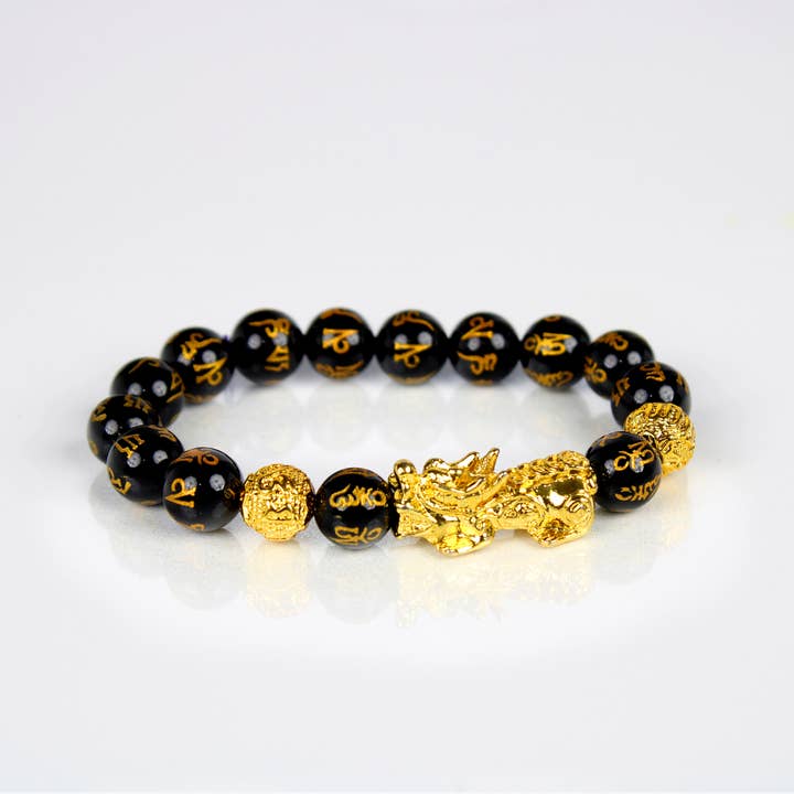 Powerarmband för överflöd (Pixiu/Feng Shui) med kristaller för wholesale av El'Cobre-Ecozonelifestyle