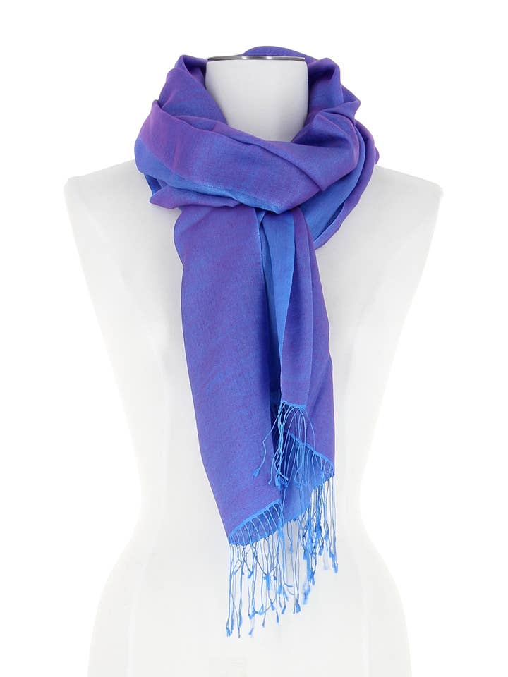 FOULARD BENARES - 50% LANA / 50% SETA per la vendita all'ingrosso da parte di DIWALI PARIS