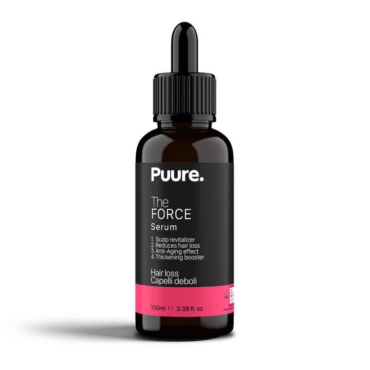 Siero anticaduta The FORCE 100 ml per la vendita all'ingrosso da parte di PUURE.