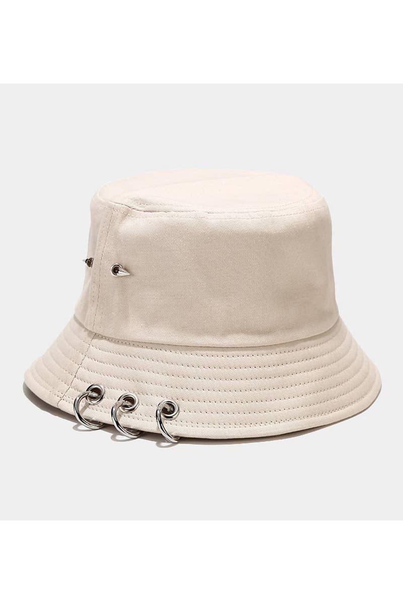 ACCITY - Wholesale Bucket Hat - Women's - CLIP DETAILED CASUAL BUCKET HAT_CWAH04112