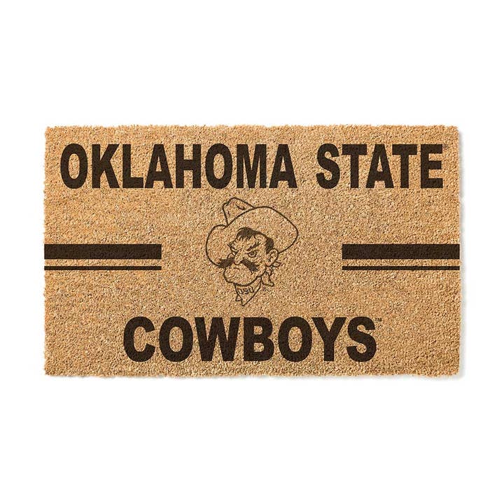 Coir Doormat Team Oklahoma State Cowboys for wholesale by KH Sports Fan