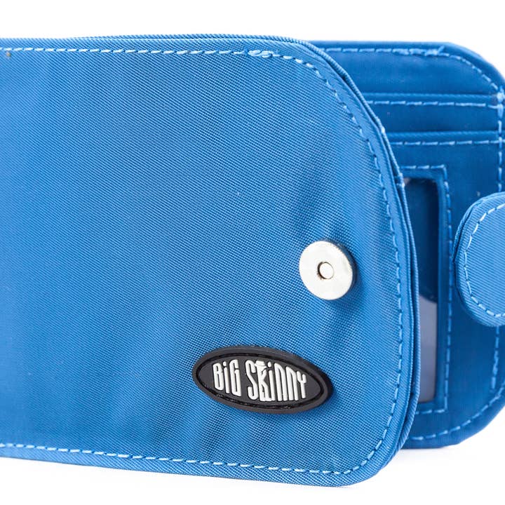 Taxicat Bifold Wallet - Teal for wholesale by Big Skinny Wallets