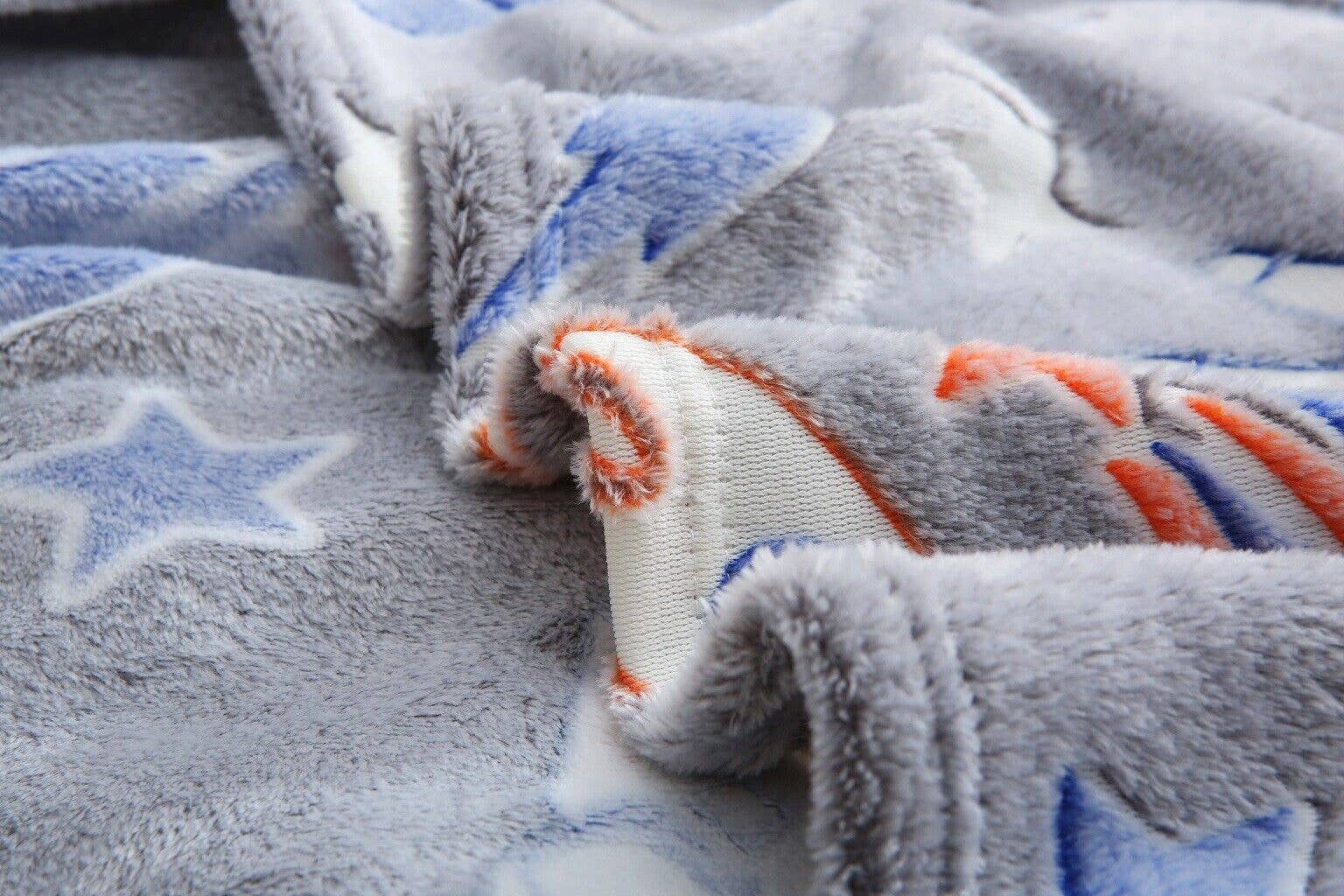 Pretty Little Bed – wholesale Throw blanket – Fleece Blanket Glow in the Dark Large Sofa Throw Soft Warm Faux Fur Mink Kids17