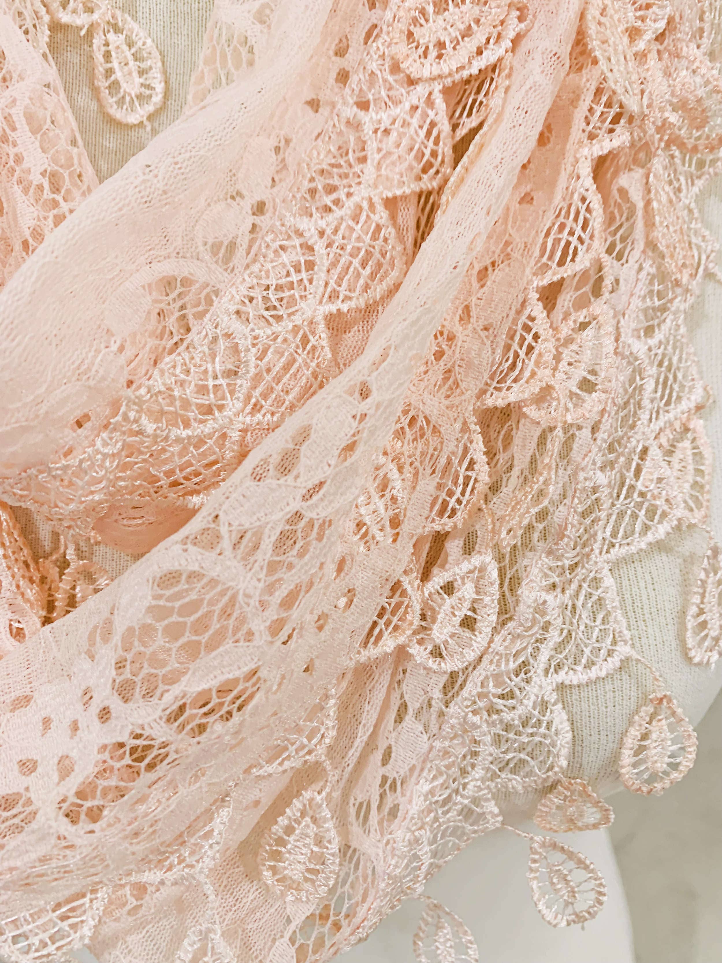 JC Sunny Fashion - Wholesale Scarf - Women's - JC014906 Gorgeous Elegant lace Infinity Scarf8