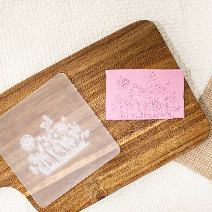 Floral Row Fondant Embosser for wholesale by Harwill and Fox