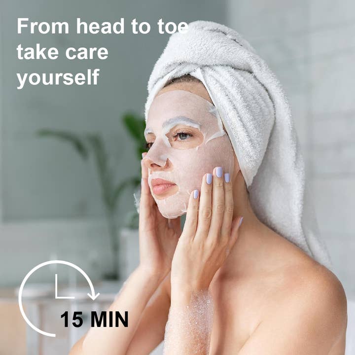 Naisture - Wholesale Skincare Face Mask - Naisture 15Min Pamper Me Kit for Skin Care & Beauty (7 pack)