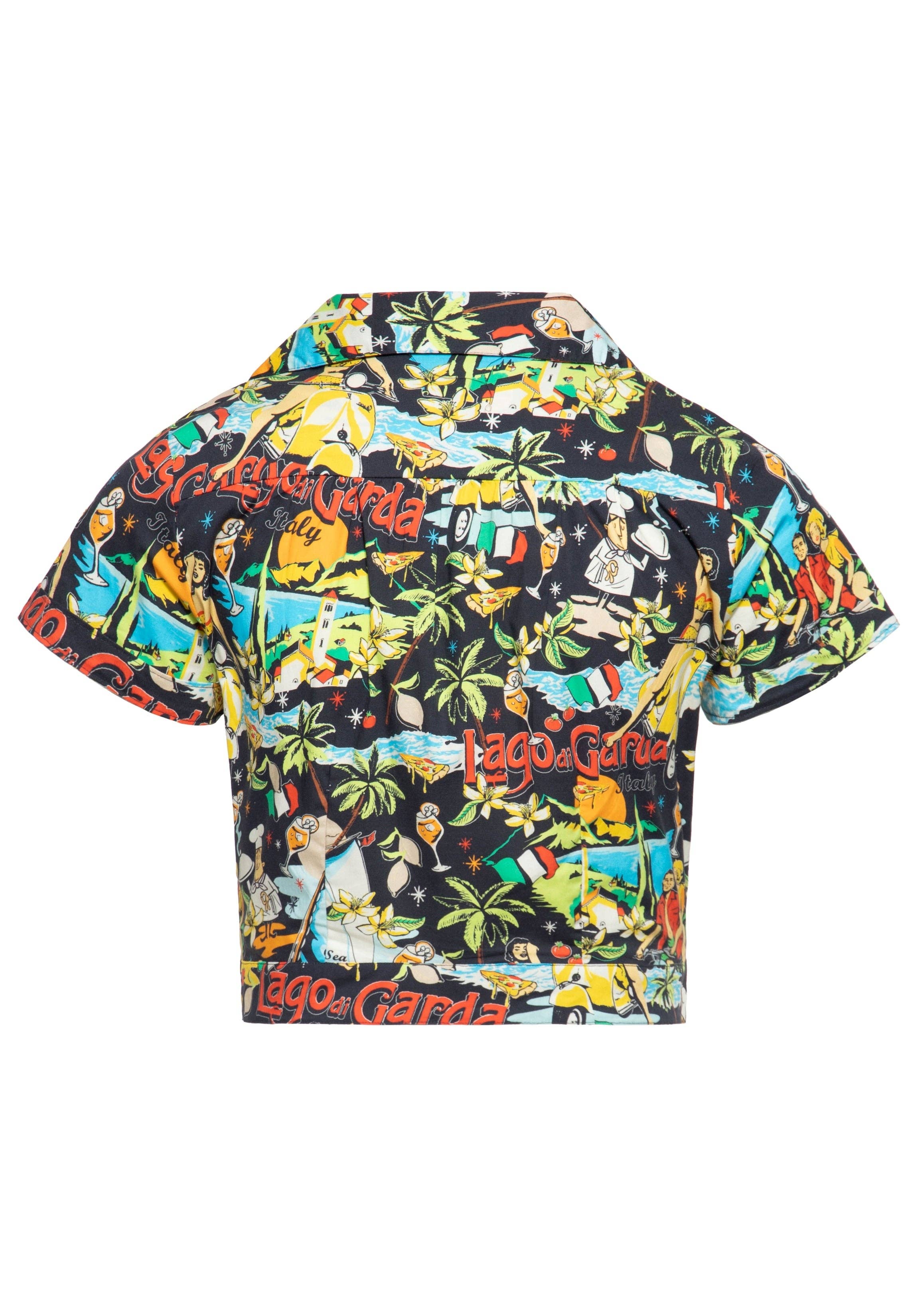 KING KEROSIN – Großhandel Bluse – Damen – Hawaiibluse «Lago di Garda»5