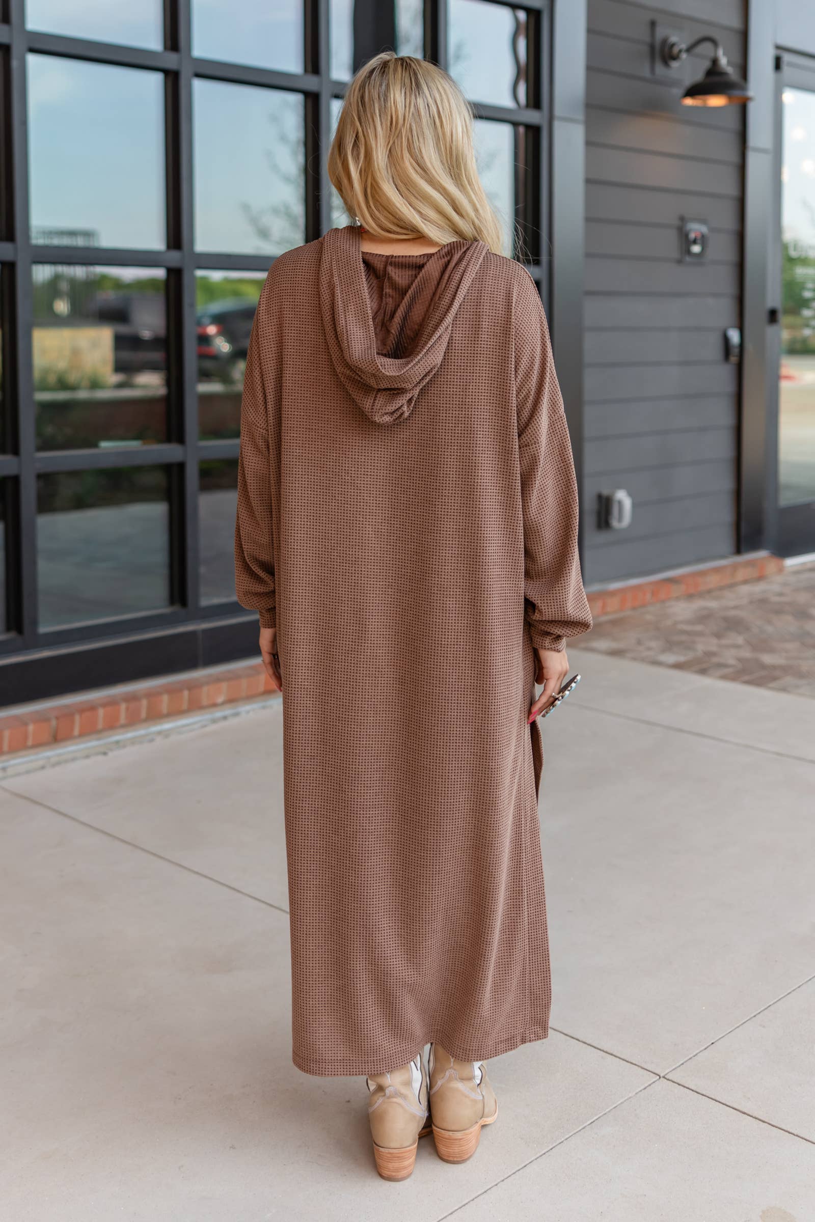 Dear Scarlett - Wholesale Cardigan - Women's - Waffle Knit Thermal Duster25