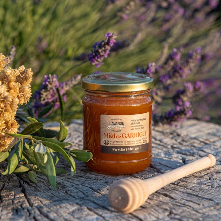 Garrigue Honey 250G / 500G for wholesale by Lavande Bio Berenger