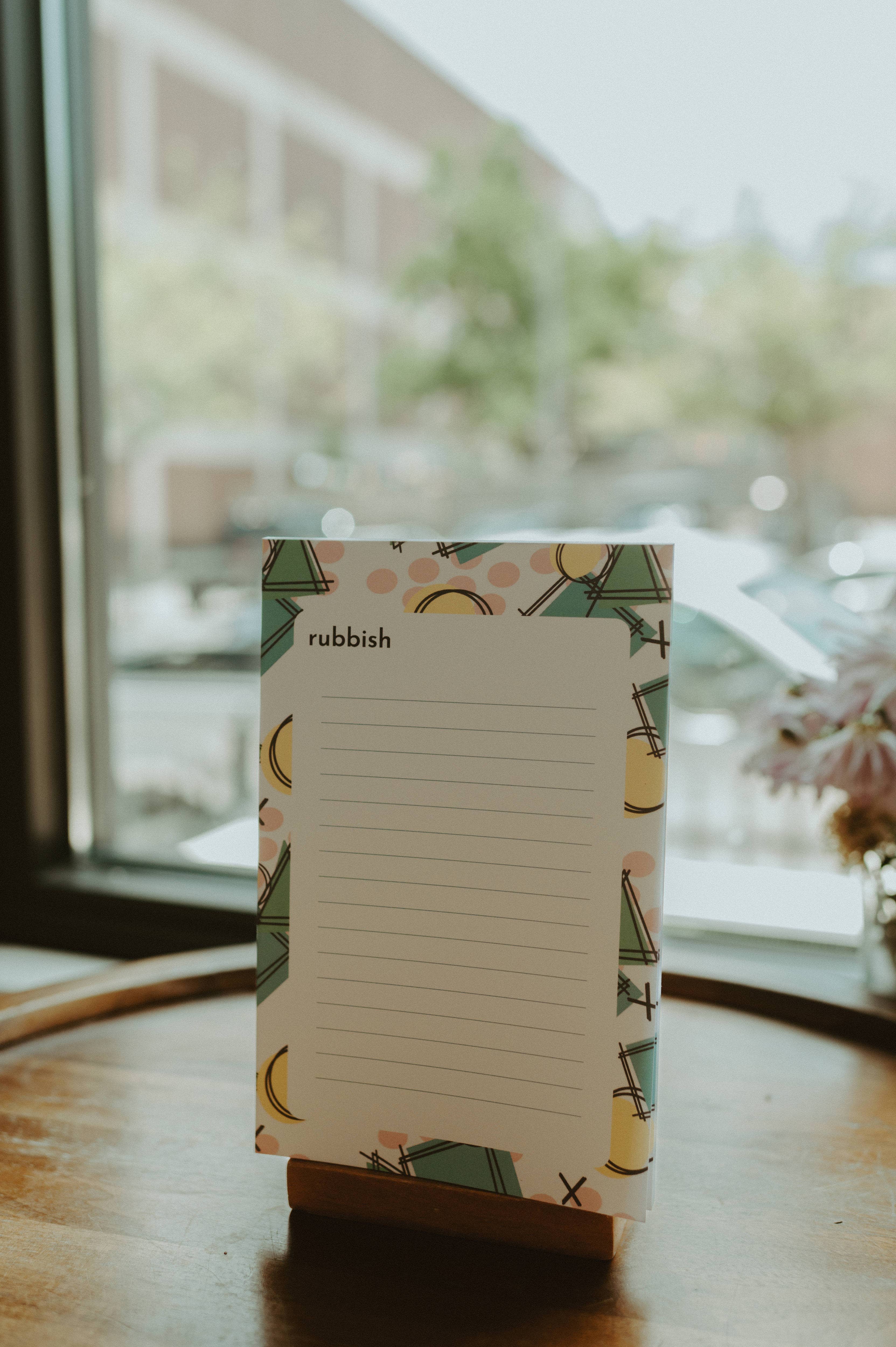 BrickandBarley - Wholesale Notepad - Rubbish Notepad1