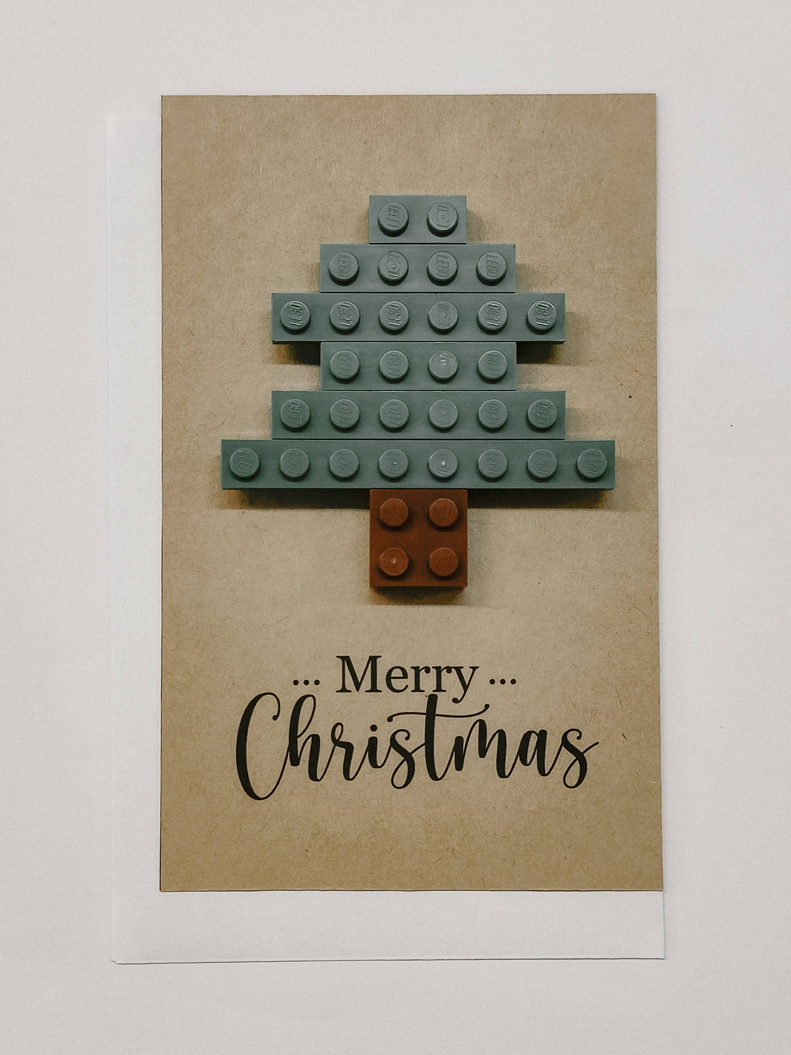 Brickstar Belgium - Wholesale Christmas Card - Lego Christmas Card - Christmas Tree0