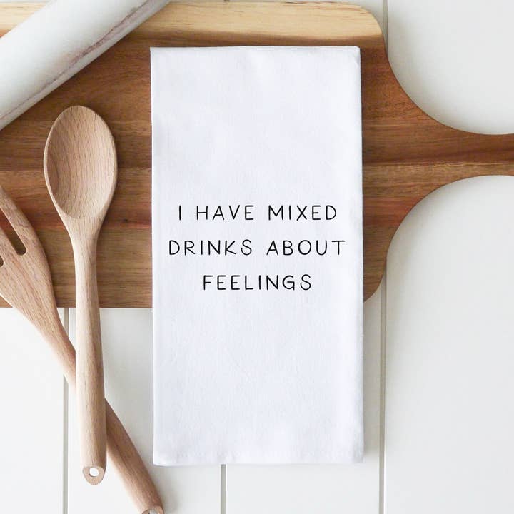 Mixed Drinks Geschirrtuch für den Großhandel von Porter Lane Home