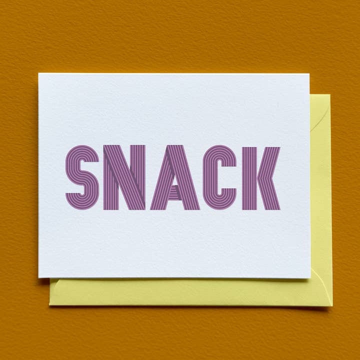 Carte Snack pour la vente par Laughing Owl Press Co.