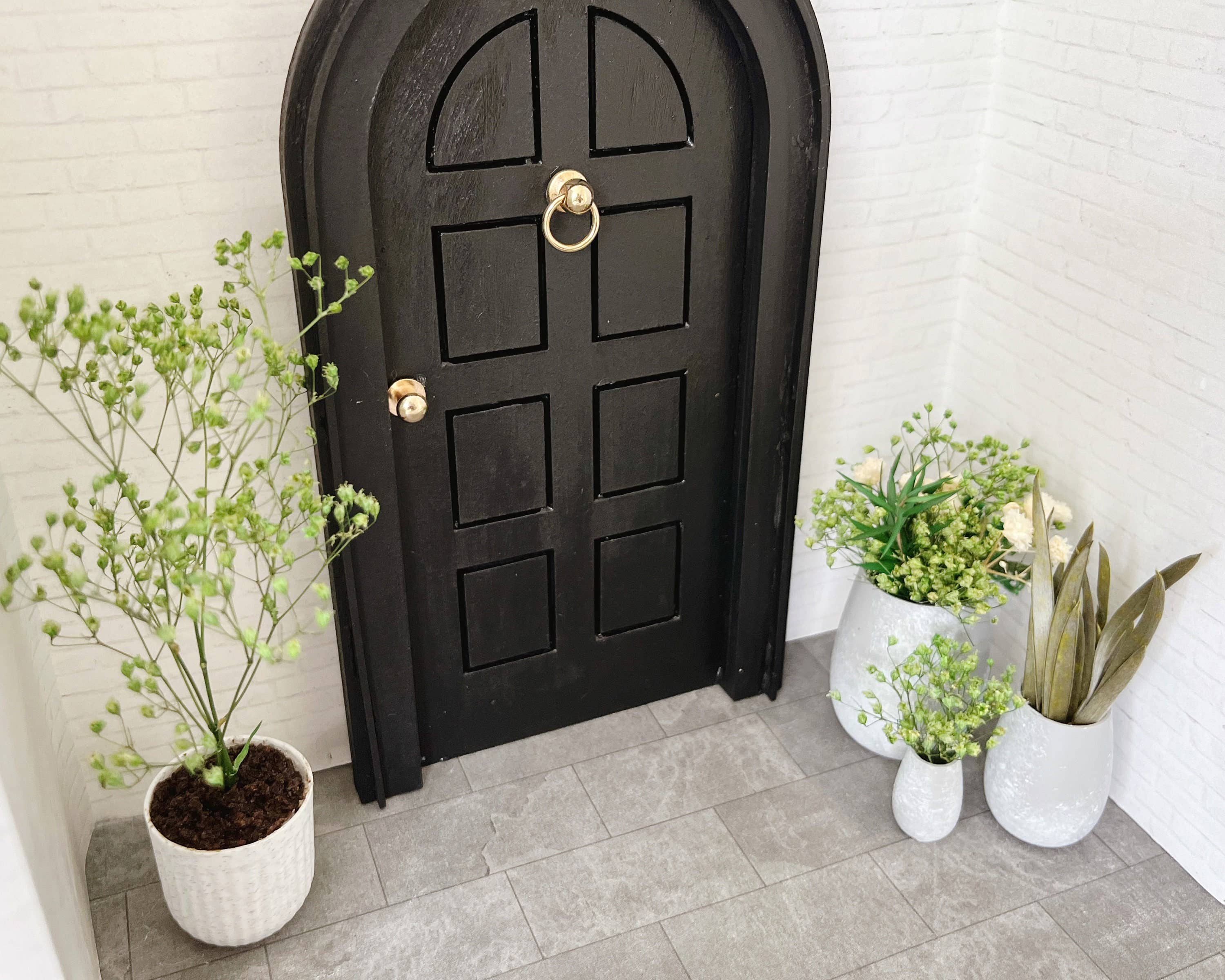 Miniette - Wholesale Decorative Tabletop Object - Miniature Dollhouse Plants: Set of 38