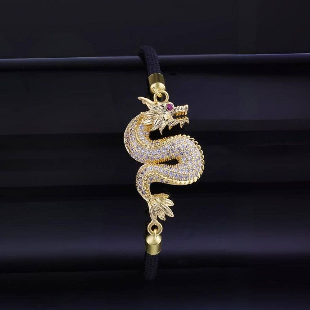 Ashlen - Vente Bracelets à breloques/pendentifs - BRACELET DRAGON PRESTIGE (AJUSTABLE)1