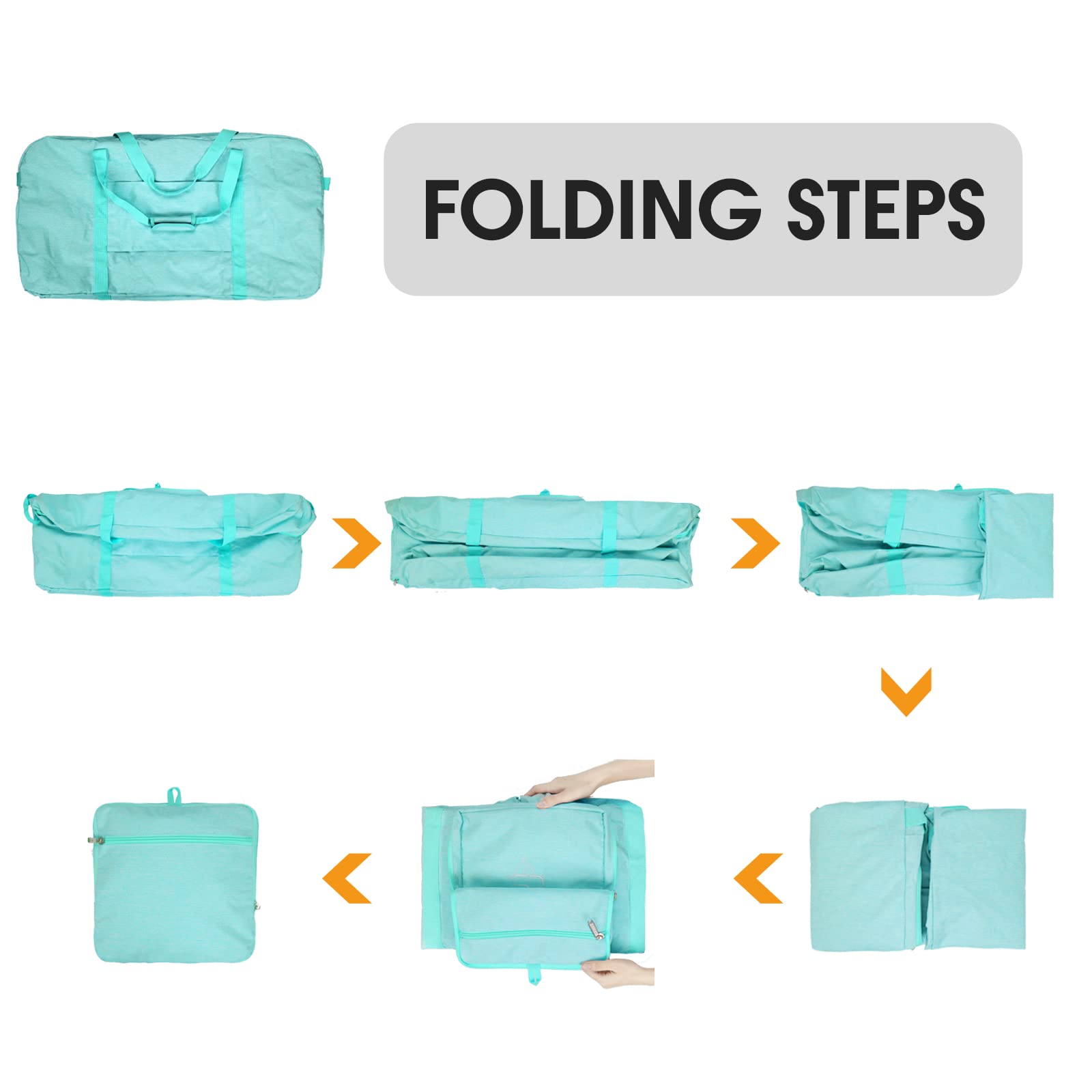 wandf - Wholesale Weekender Bag - Unisex - Large Size WANDF Duffle Bags 32 Inches (100L) Foldable Bag38