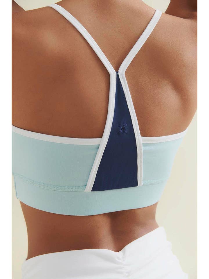 Frischer Gekürzter Tank - Seegrün/Küstenblau für den Großhandel von Wellicious