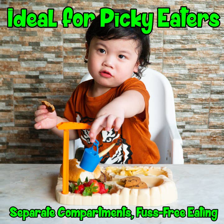 Funwares - Wholesale Dinner Plate - Kids & Baby - Jurassic Excavation Plate – Dinosaur Kids Dinnerware Gift1