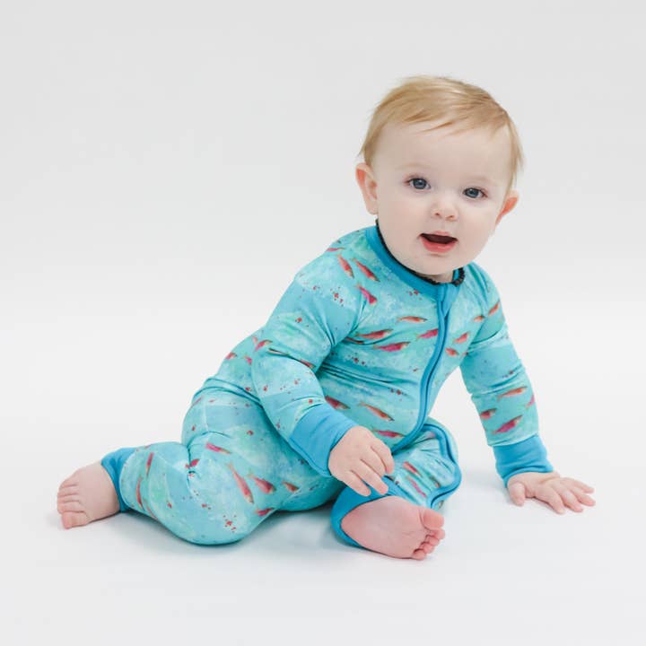 Byxor med dragkedja från Little Alaskan | Kenai River Red för wholesale av Little Alaskan Store