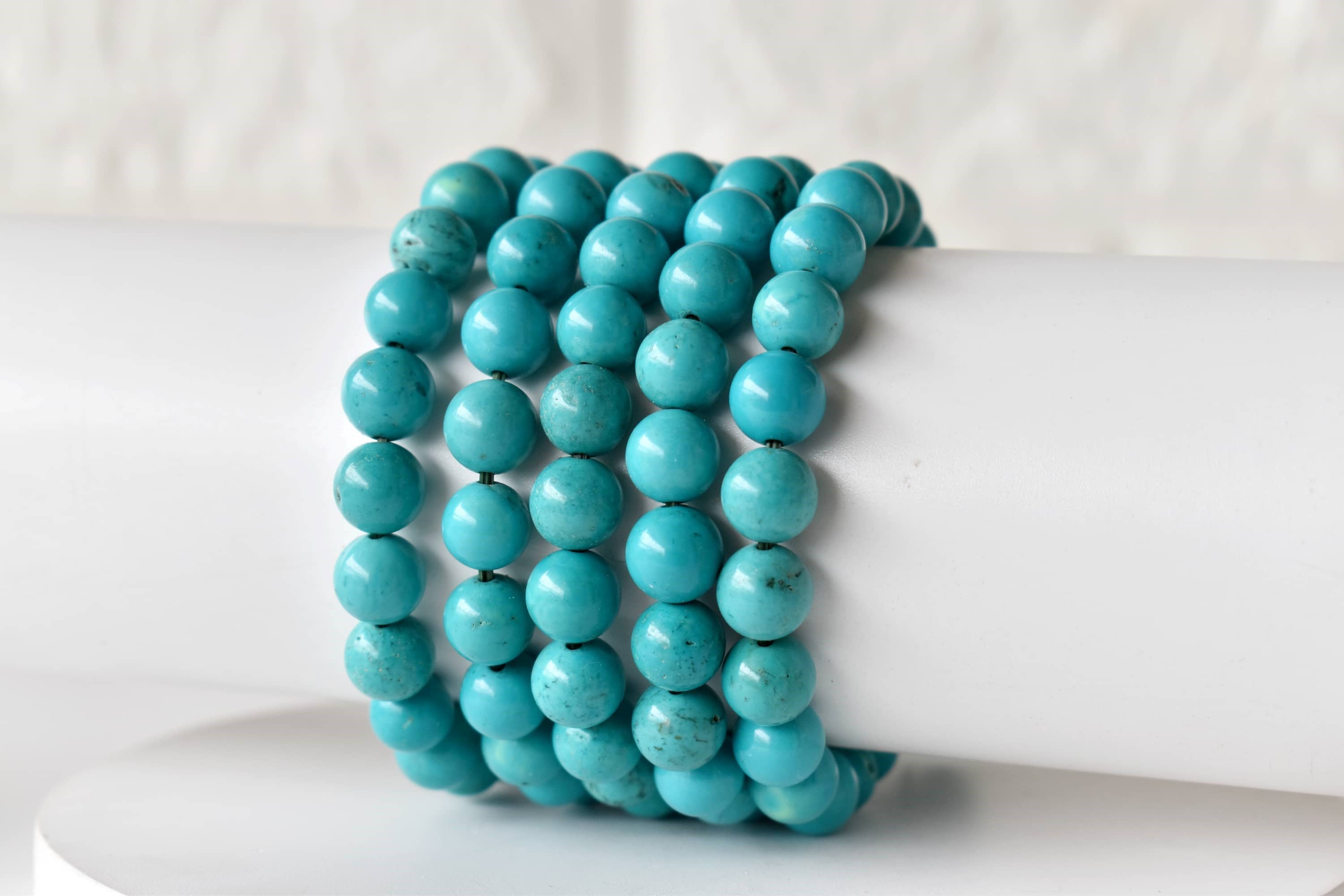 Soothing Crystals - Wholesale Beaded Bracelet - Healing Bracelet | Turquoise Howlite | Gemstone Bracelet11